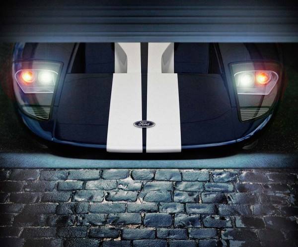 Photograph Joe Felzman Gt 40 Front on One Eyeland